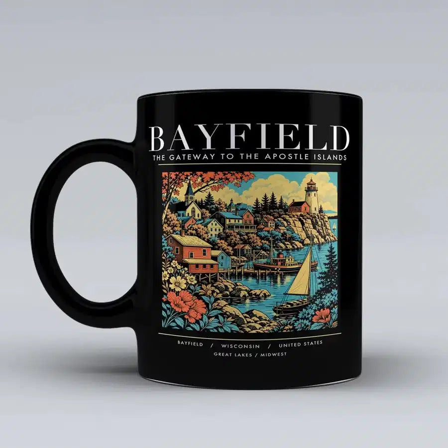 BAYFIELD - Poster - Mug - Black