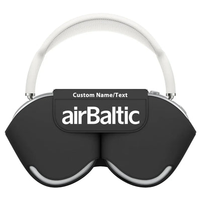 Airbaltic Airlines aviation print AirPods Max case, fits AirPods Max.