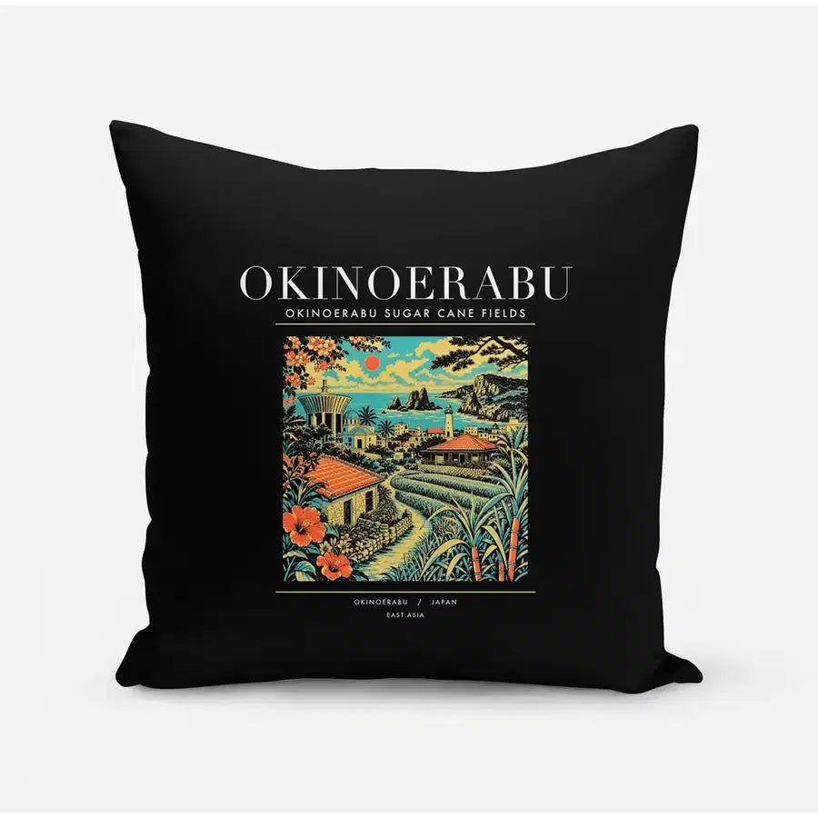 OKINOERABU - Poster - Pillow - Black