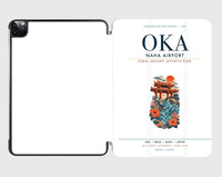 Thumbnail for Naha Airport (OKA) design on white ipad tablet case
