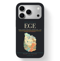 Thumbnail for Vail Airport (EGE) design on black iPhone 17 Pro MagSafe case
