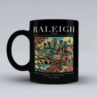 Thumbnail for RALEIGH - Poster - Mug - Black