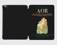 Thumbnail for Sultan Abdul Halim Airport (AOR) design on black ipad tablet case
