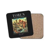 Thumbnail for TORUN - Poster - Coaster - Black