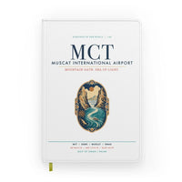 Thumbnail for Muscat International Airport (MCT) design on white notebook