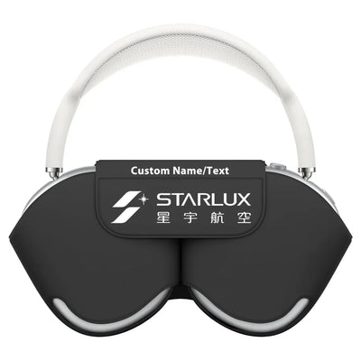 STARLUX Airlines aviation themed AirPods Max case for AirPods Max.