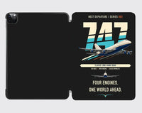 Thumbnail for Boeing 747-400 design on black ipad tablet case