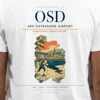 Thumbnail for Are Ostersund Airport (OSD) double-side t-shirt design close-up cover