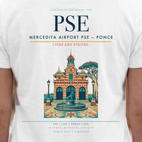 Thumbnail for Mercedita Airport (PSE) double-side t-shirt design close-up cover