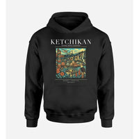 Thumbnail for KETCHIKAN - Poster - Premium Hoodie - Black