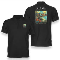 Thumbnail for KIAMA - Poster - Double-Side Polo - Black
