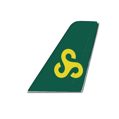 Spring Airlines aviation design tail sticker in weather-resistant vinyl.