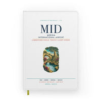 Thumbnail for Merida International Airport (MID) design on white notebook
