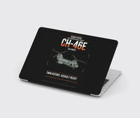 Thumbnail for Boeing Vertol CH-46E Sea Knight design on black MacBook case