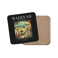 Thumbnail for MADINAH - Poster - Coaster - Black