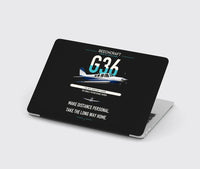 Thumbnail for Beechcraft Bonanza G36 design on black MacBook case