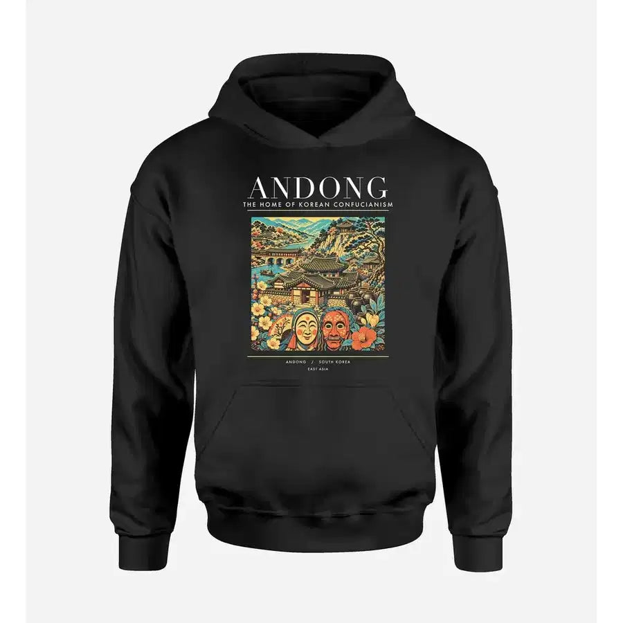 ANDONG - Poster - Premium Hoodie - Black