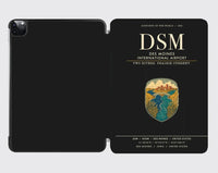 Thumbnail for Des Moines International Airport (DSM) design on black ipad tablet case