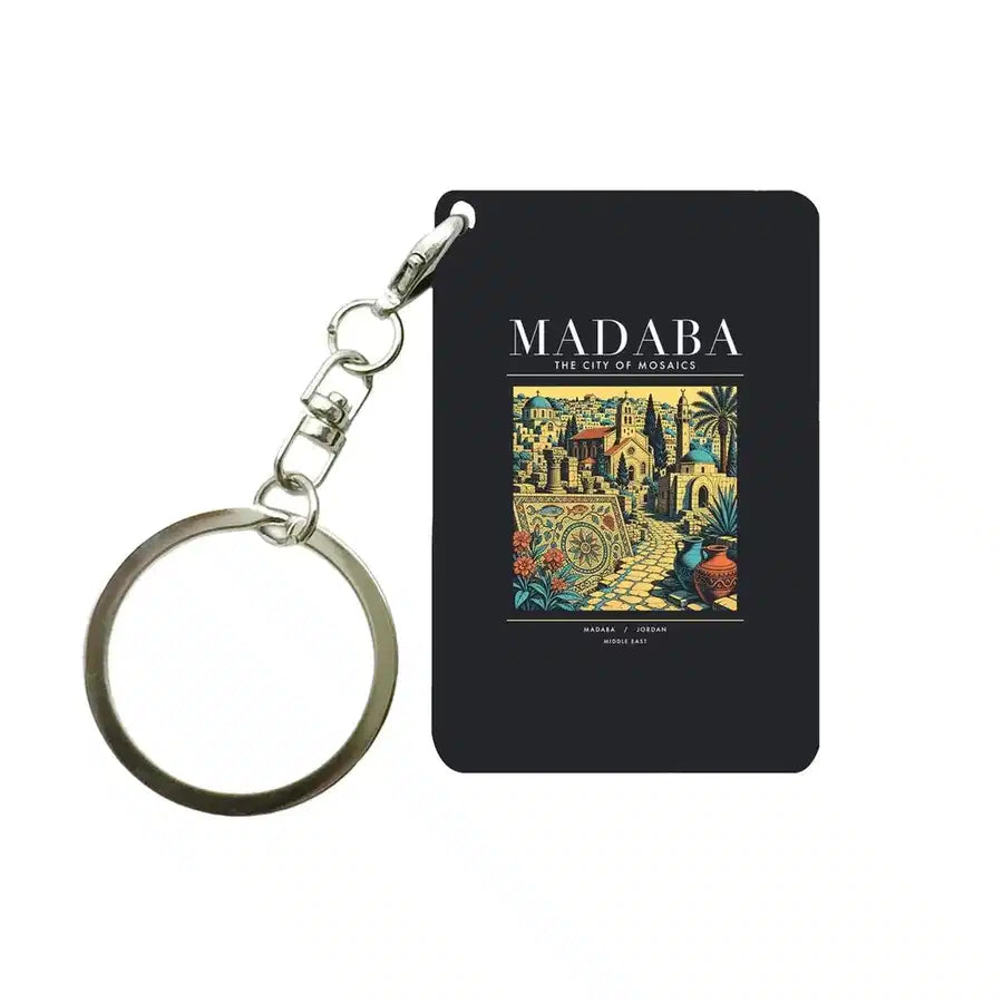 MADABA - Poster - Key Chain - Black