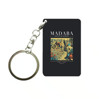 Thumbnail for MADABA - Poster - Key Chain - Black