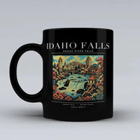 Thumbnail for IDAHO FALLS - Poster - Mug - Black
