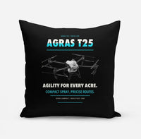 Thumbnail for DJI Agras T25 design on black pillow