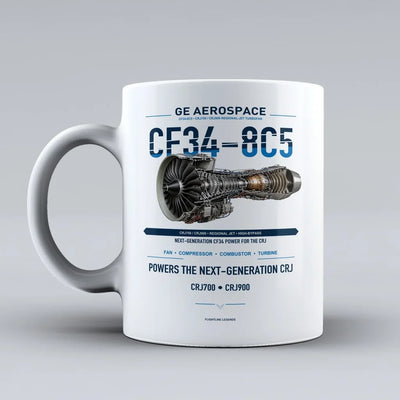 Mug design on white cf34 8c5