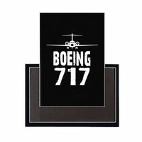 Thumbnail for Boeing 717 & Plane aviation design magnet in strong neodymium core.