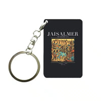 Thumbnail for JAISALMER - Poster - Key Chain - Black