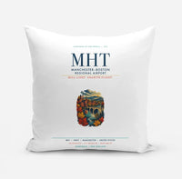 Thumbnail for Manchester–Boston Regional Airport (MHT) design on white pillow