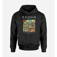 Thumbnail for RALEIGH - Poster - Premium Hoodie - Black