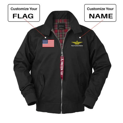 Customisable Flag & Name Jacket