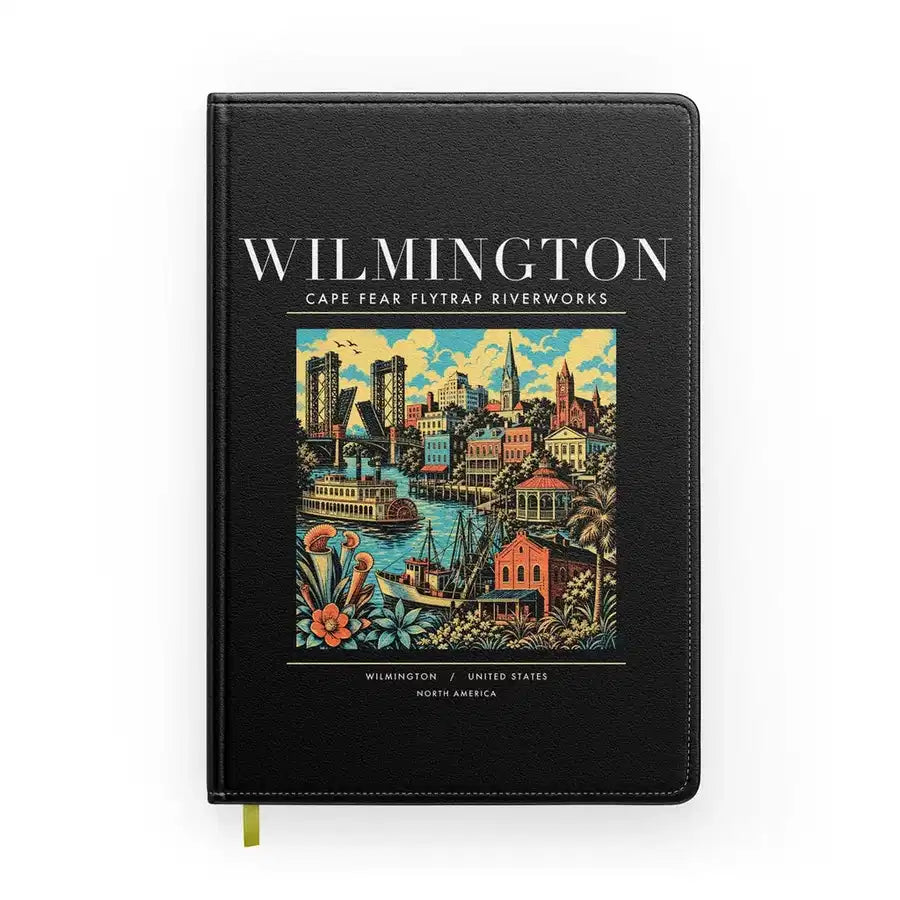 WILMINGTON - Poster - Notebook - Black