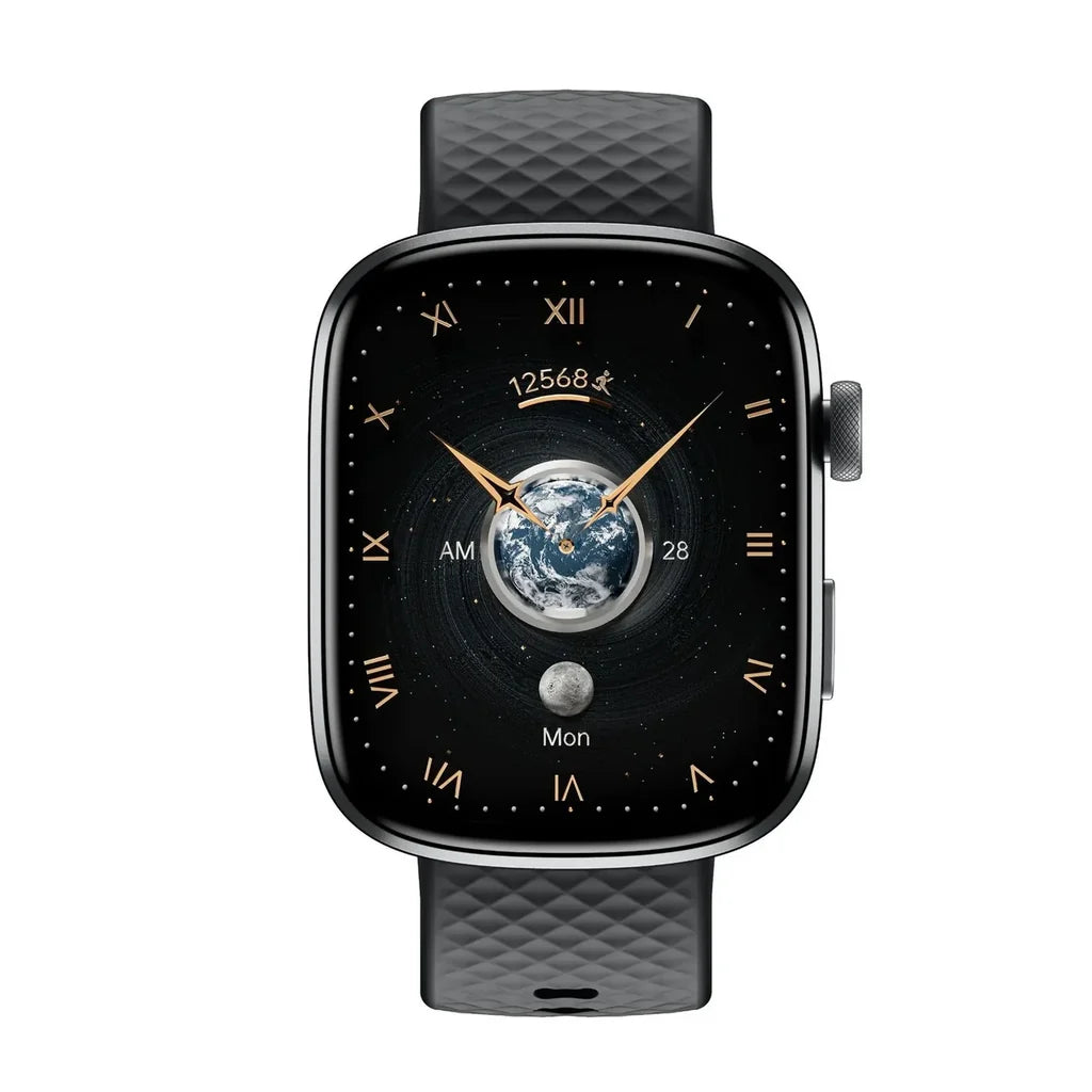 GTS8 Smart Watch 3ATM Waterproof Amoled bluetooth SmartWatch aviation smart watch, durable build body with engraved detail.