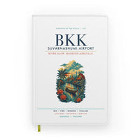 Thumbnail for Bangkok Suvarnabhumi Airport (BKK) design on white notebook