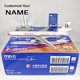 China Eastern Airlines McDonnell Douglas MD-11 B-2173 Airplane Model (1/200 Scale)