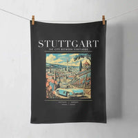 Thumbnail for STUTTGART - Poster - Towel - Black