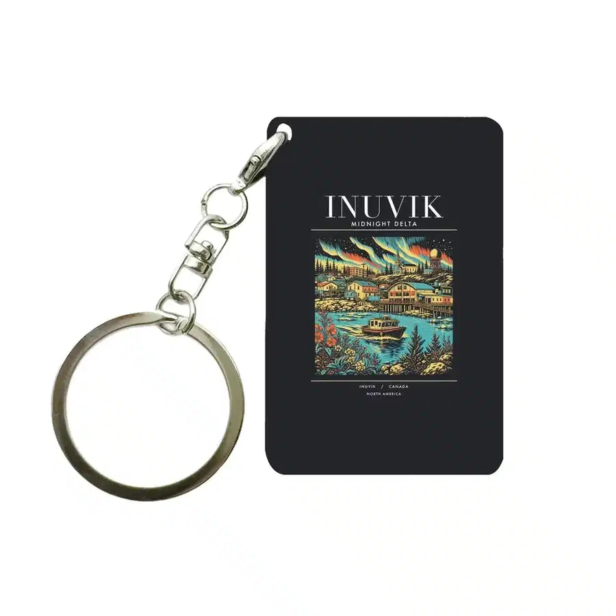 INUVIK - Poster - Key Chain - Black