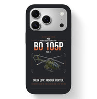 Thumbnail for MBB BO 105P PAH-1 design on black magsafe iphone case, for iPhone 17 Pro