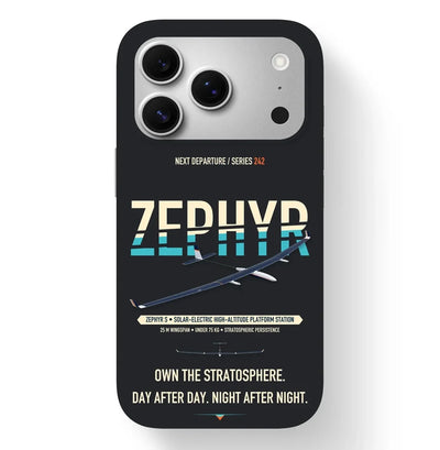 Airbus Zephyr S Case design on black iphone case