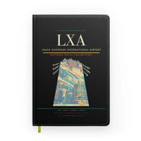 Thumbnail for Lhasa Gonggar International Airport (LXA) design on black notebook