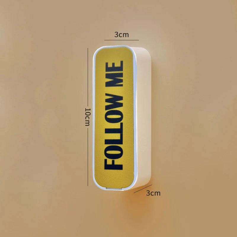 Follow Me Light Fridge aviation design magnet in strong neodymium core.