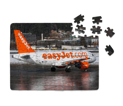 Easyjet's A320 aviation design puzzle, premium cardboard.