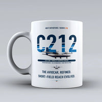 Thumbnail for C-212-300 Aviocar Mug design on white casa