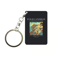 Thumbnail for FOLEGANDROS - Poster - Key Chain - Black