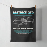 Thumbnail for DJI Matrice 3TD design on black towel