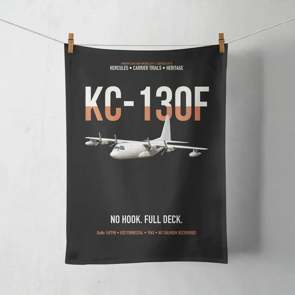 KC-130F BuNo 149798 design on black towel