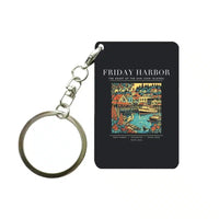 Thumbnail for FRIDAY HARBOR - Poster - Key Chain - Black