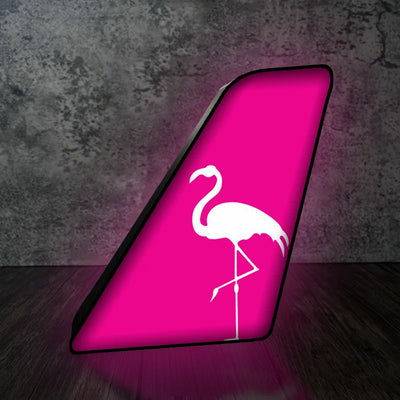 Silver Airlines Led Aircraft Tail aviation art 3D aircraft tail lamp in premium acrylic with LED.