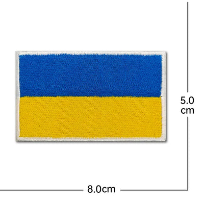 Ukraine With Trident Gold Trim (8) Embroidered aviation design patch in embroidered fabric.